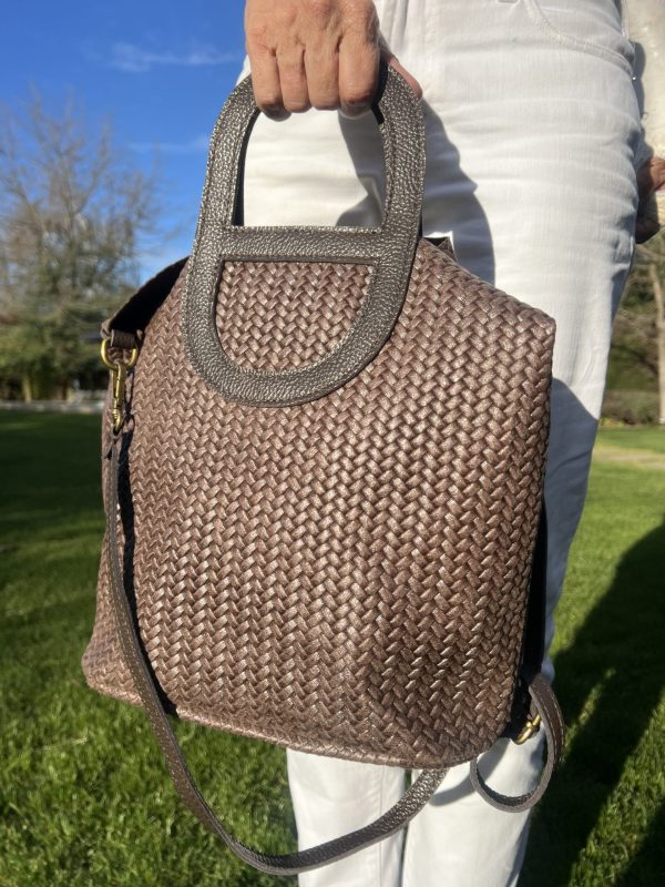 CARTERA CUERO TEJIDA ESPAÑA