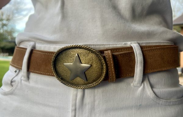 CINTURON CUERO ESTRELLA - Imagen 2