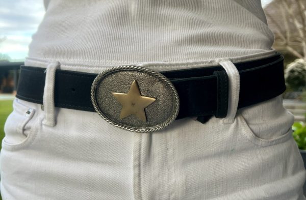 CINTURON ESTRELLA NEGRO - Imagen 2