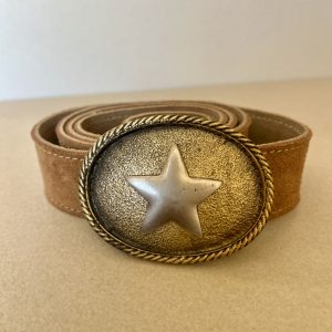 CINTURON CUERO ESTRELLA